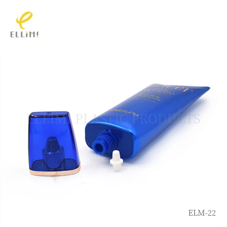 30mm Acrylic Bullet-head Pointed Flat Cap Tube For Sunscreen